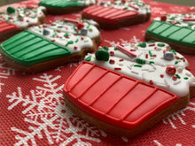 Load image into Gallery viewer, Christmas Cupcakes
