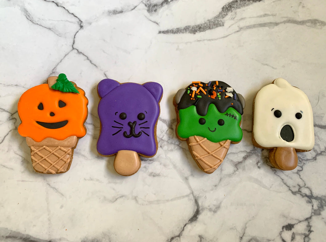 Halloween ice creams