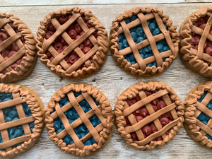 Blueberry and Cherry pies