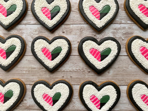 Heart sushis