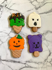 Halloween ice creams